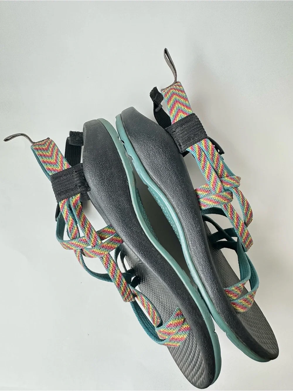 Chaco Girls ZX2 Yampa Fiesta Rainbow Sports Sandals